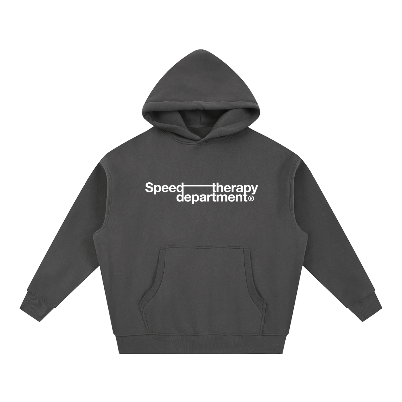 Speed therapy department Essential Oversized Boxy Fit Fleece Hoodie