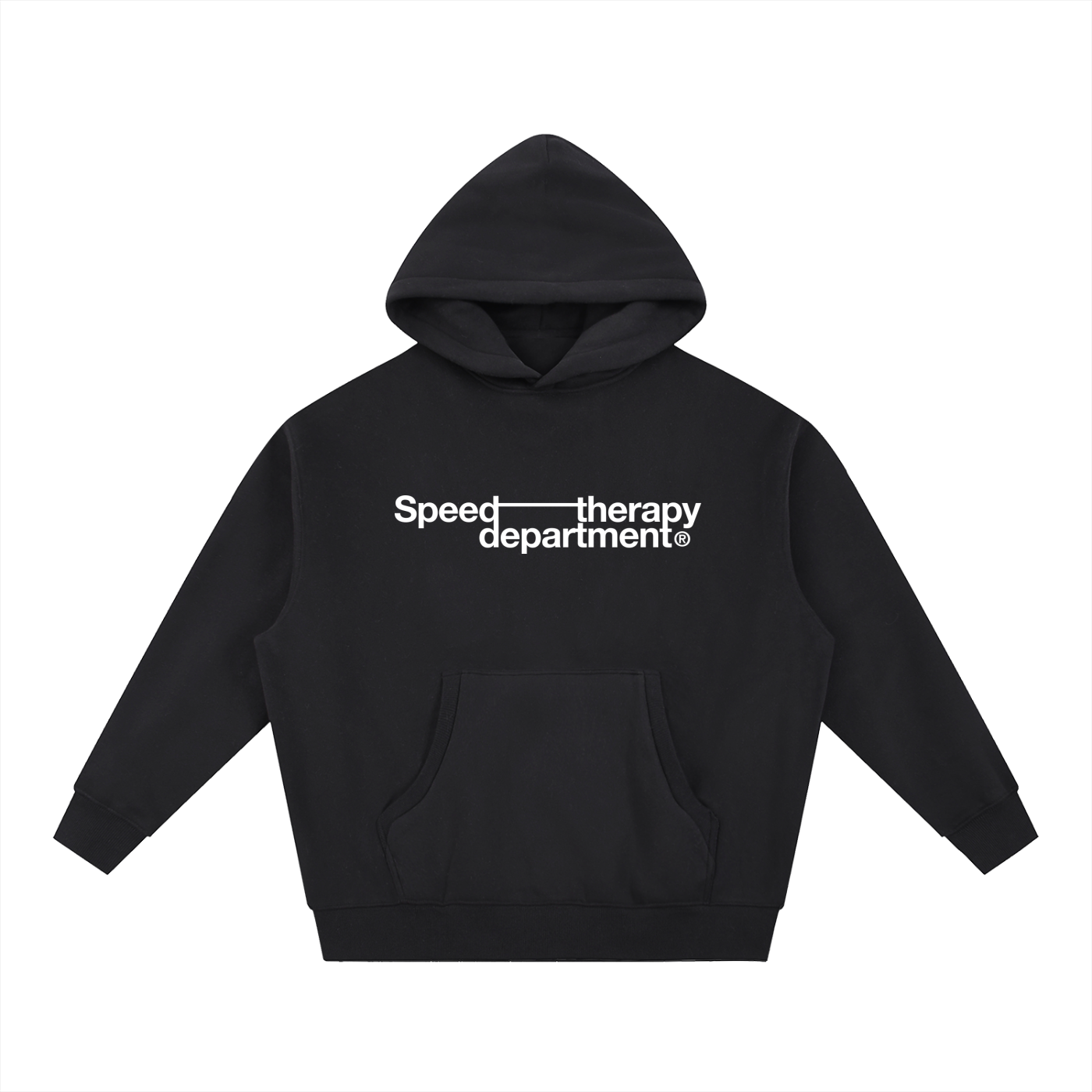Speed therapy department Essential Oversized Boxy Fit Fleece Hoodie