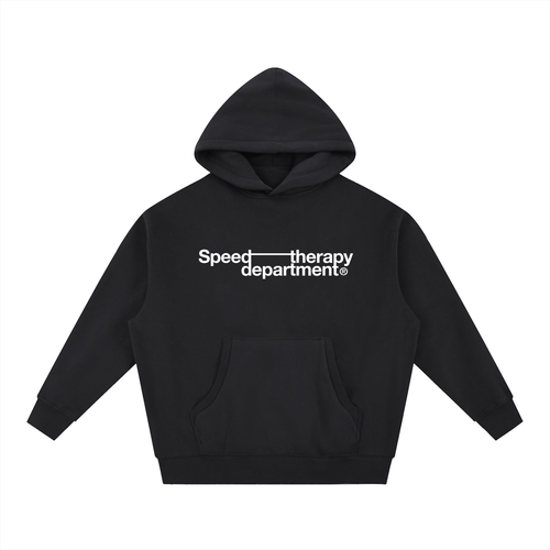 Speed therapy department Essential Oversized Boxy Fit Fleece Hoodie