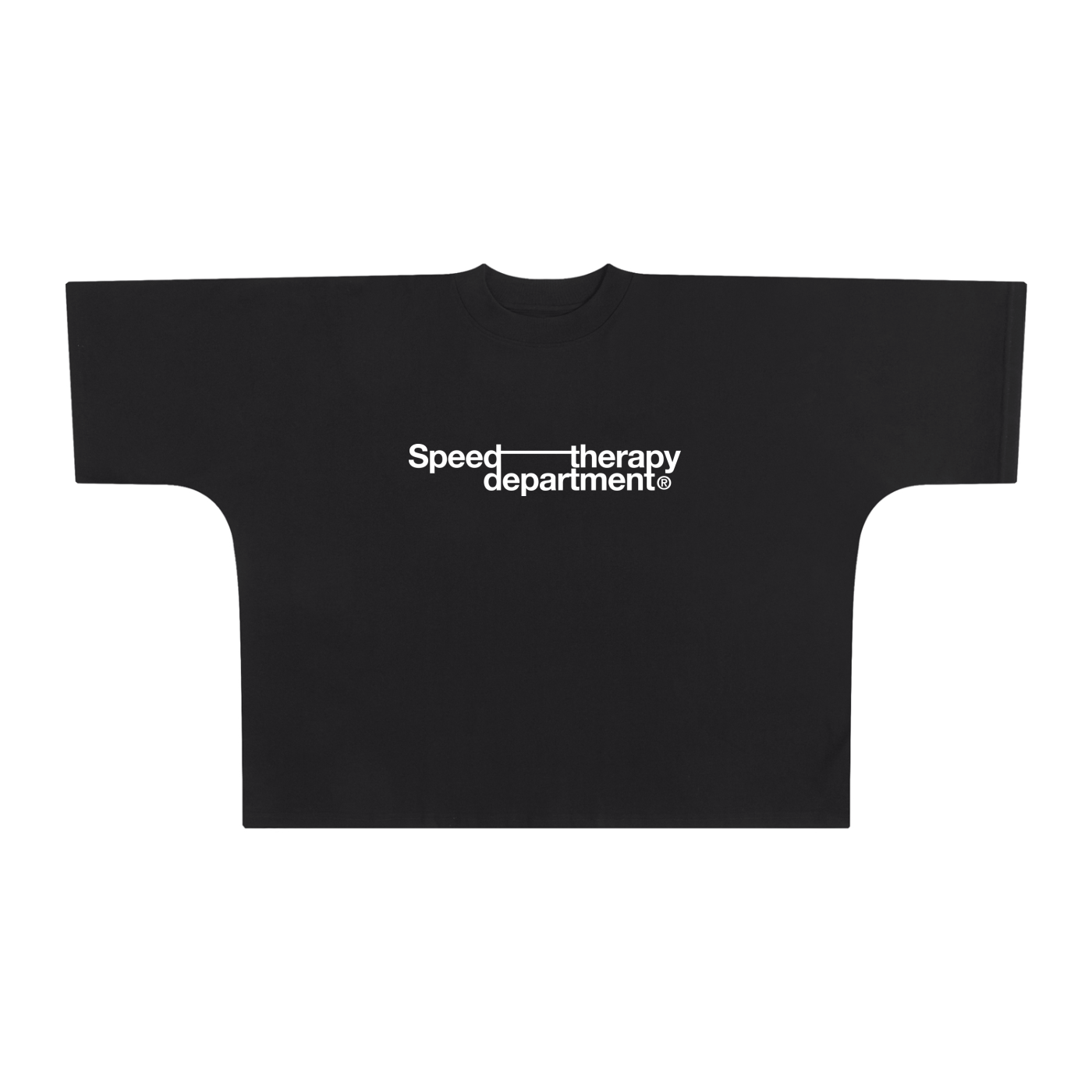 Speed therapy department Oversized One-Piece Boxy T-Shirt