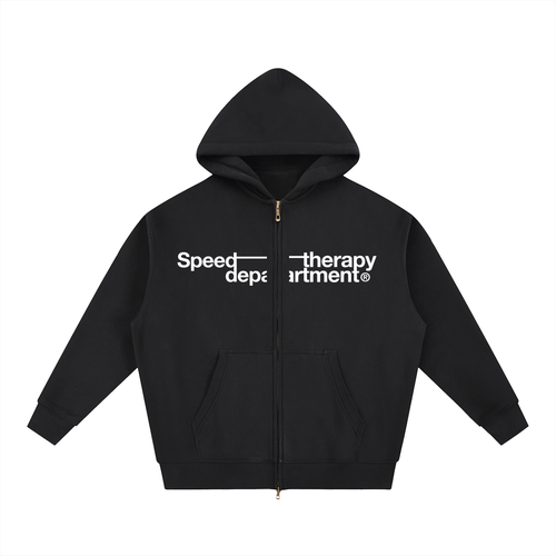 Speed therapy department Essential Oversized Fleece Boxy Hoodie