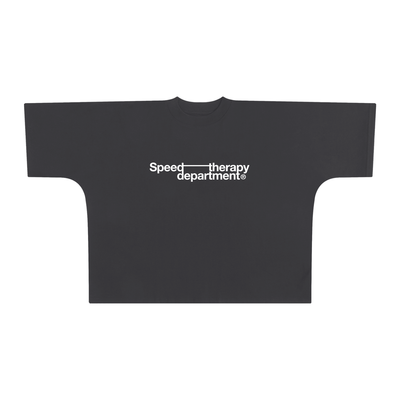 Speed therapy department Oversized One-Piece Boxy T-Shirt