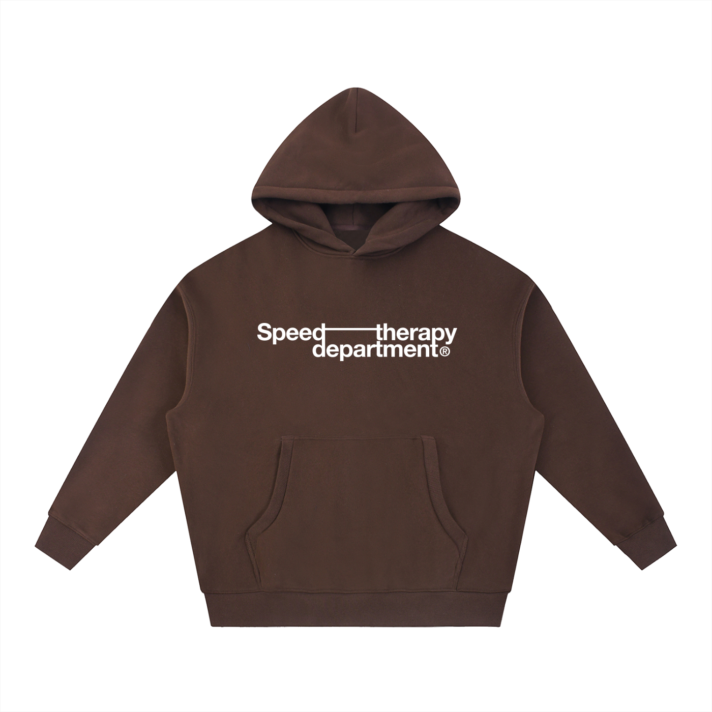 Speed therapy department Essential Oversized Boxy Fit Fleece Hoodie