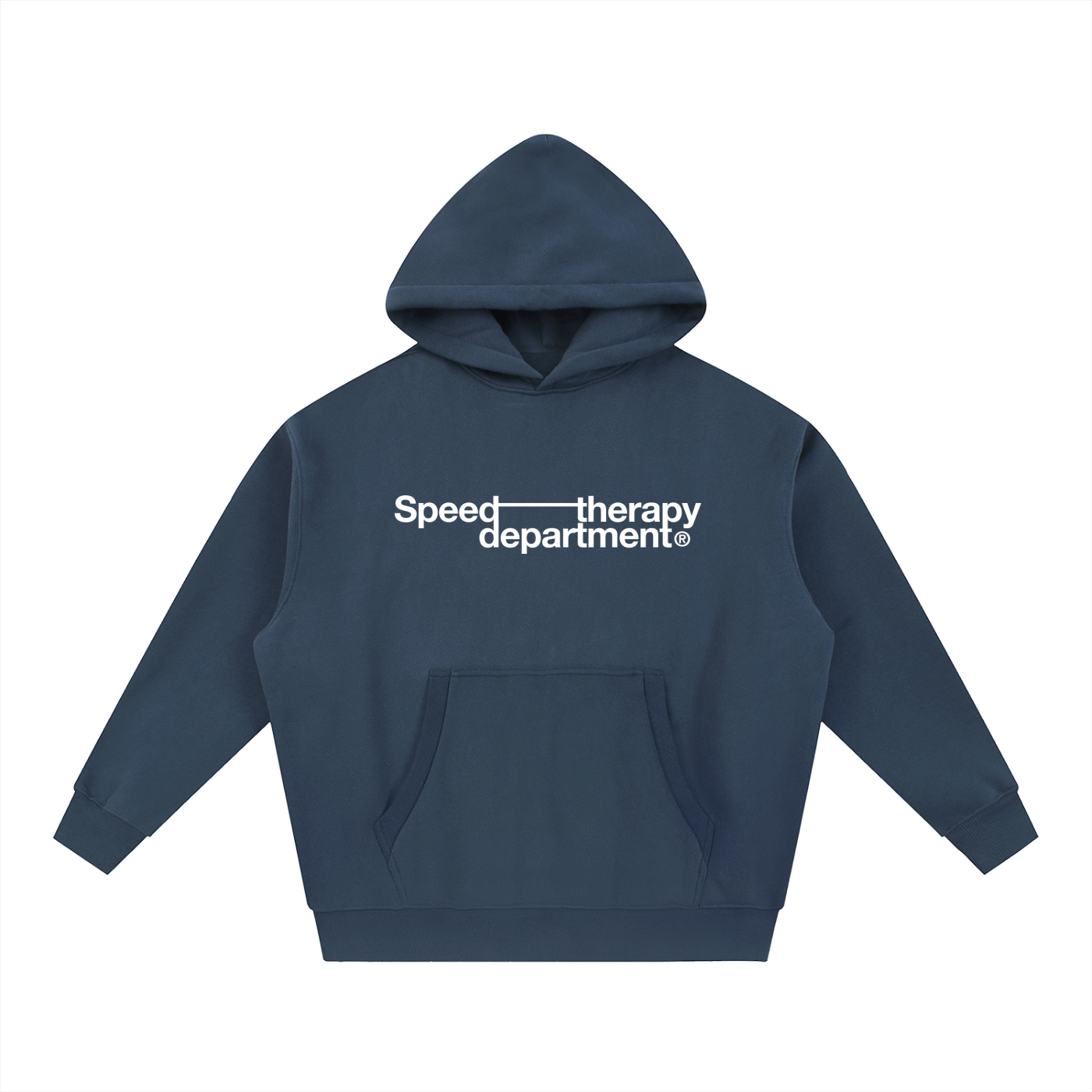 Speed therapy department Essential Oversized Boxy Fit Fleece Hoodie
