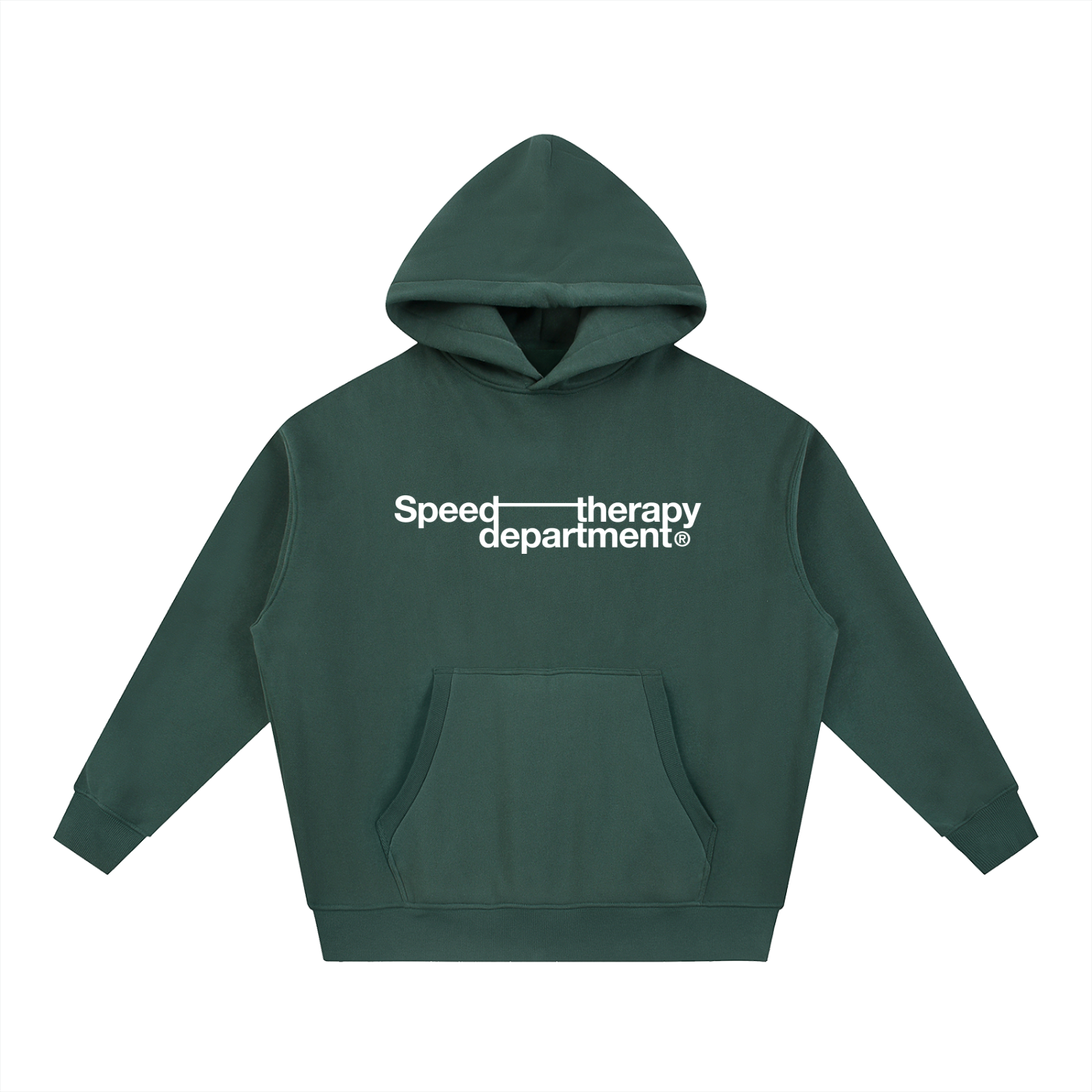 Speed therapy department Essential Oversized Boxy Fit Fleece Hoodie