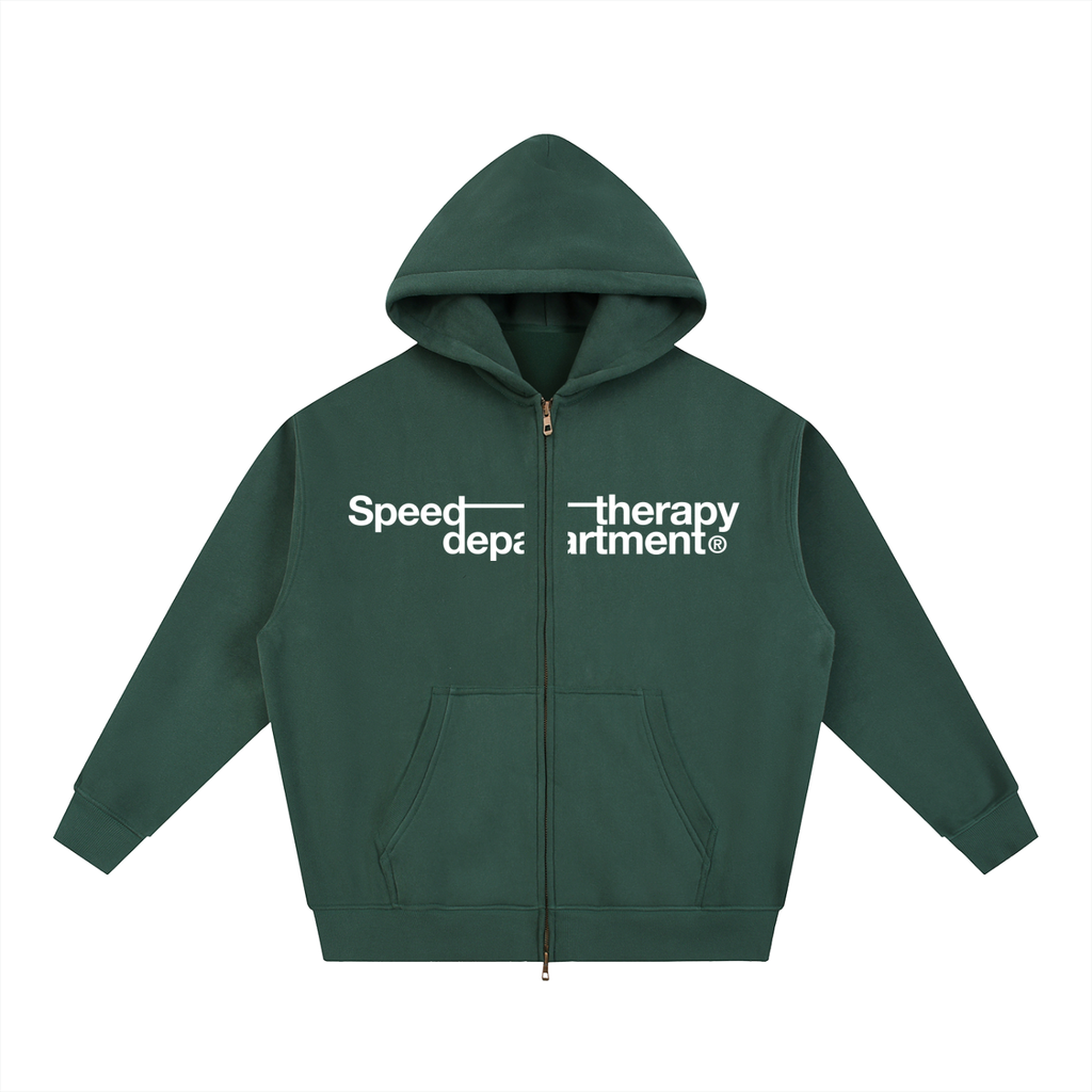 Speed therapy department Essential Oversized Fleece Boxy Hoodie